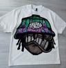 Y2k Harajuku Streetwear Men and Women Short Sleeved Fashion New Cartoon Print Design Shirt Retro Hip Hop Trend Oversized TShirt