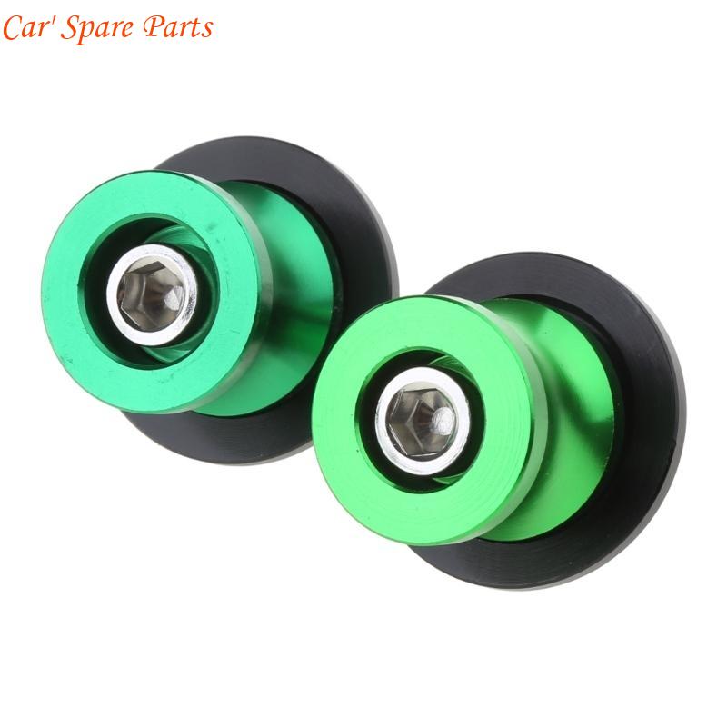 

Y4UA For Z900 Z1000SX Z650 Z800 Z1000 Z1000R 2015-2019 2020 2026 2026 Motorcycle Slider Stand 8mm Screws Swingarm Spools зелёный