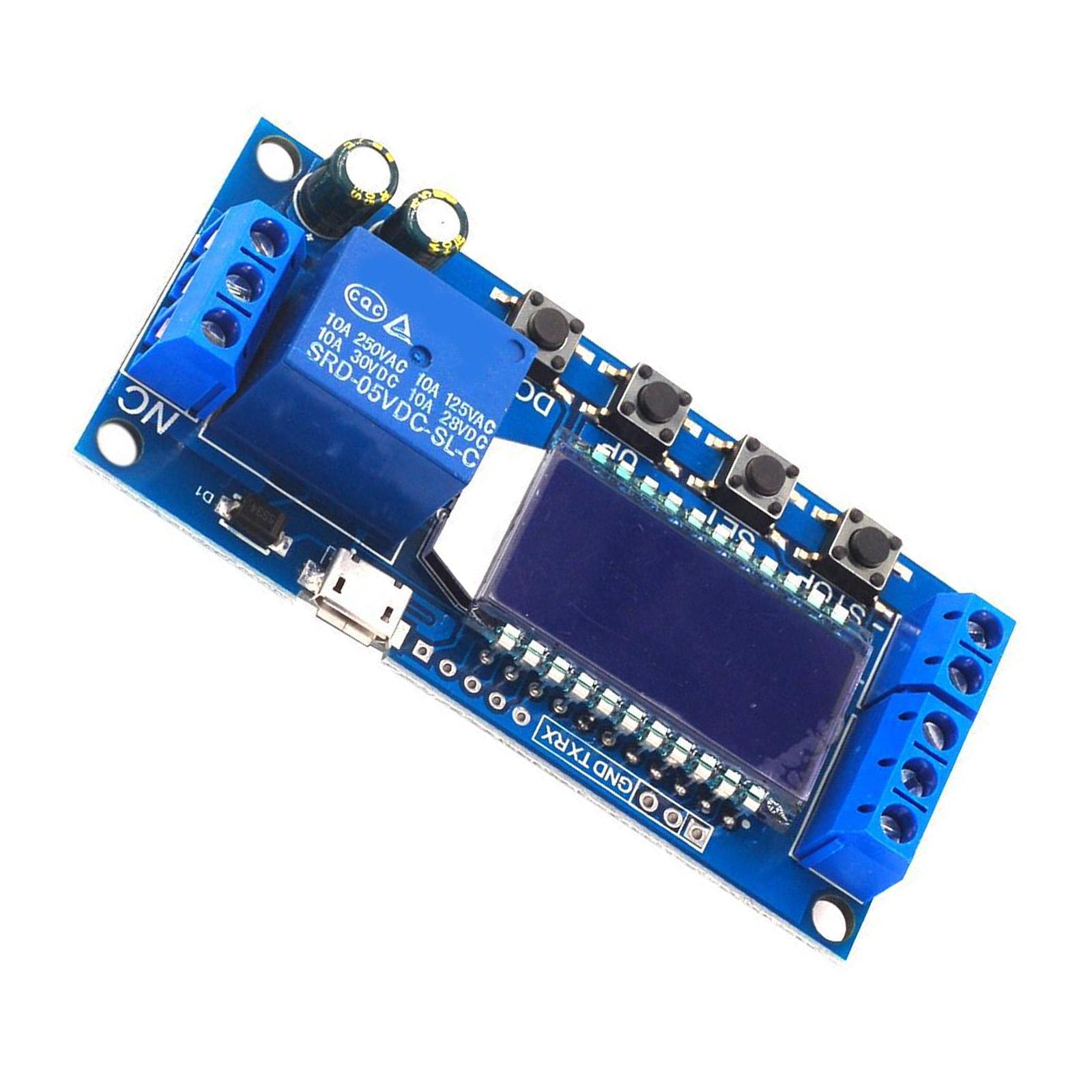 

1 Channel Cycle Triggers Delay Timer Switches Circuit Relays Module Timer Delay Relays Timer Relays Controller Module 1