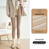 Women's Thermal High Waist Ribbed Tummy Control Slimming Base Layer Pants with Velvet, Winter 2025.