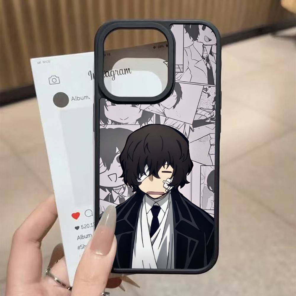 Anime Bungo Stray Dogs Dazai Osamu For iPhone 17 16 Pro Max Air 13 12 Mini 14 15 Plus 11 PC+TPU Back Cover