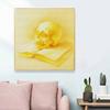 New Arrival 5D DIY Full Circle Diamond Painting "Yellow Skull and Book" Embroidery Cross Stitch Home Decor Gift