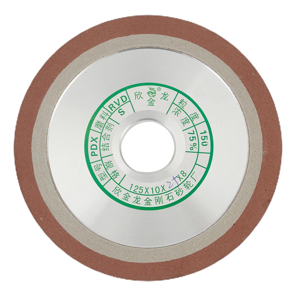 Sanding Wheel Made from Materials Designed to Sharpen Cemented Carbide Tools Efficiently at Various Thicknesses