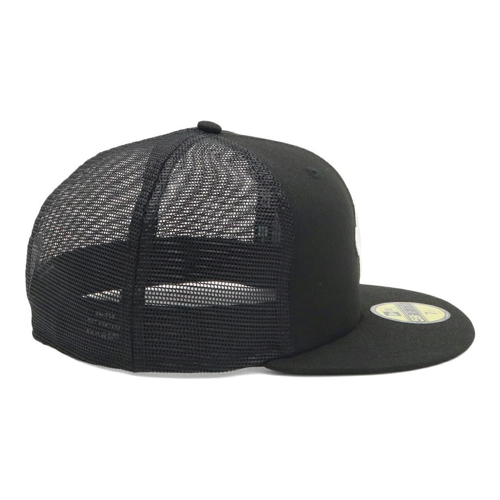 Mesh Cap 59FIFTY Black 7 5950TR NELOGO BLK WHI 25J [New Era] 5/8