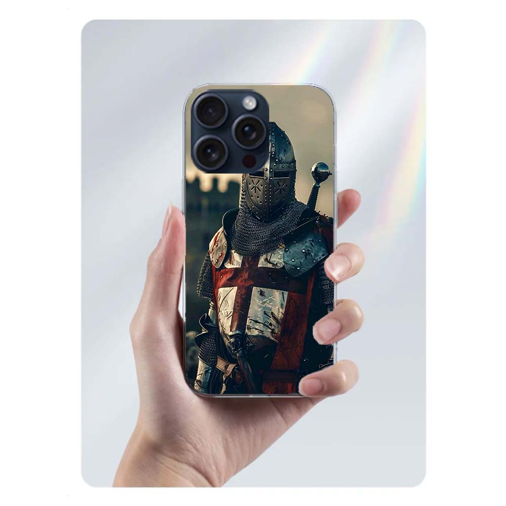 The Bright Red Crusade Clear Phone Case For Iphone 17 Air 16 Pro Max 15 Pro 14 Plus 17E 16E 11 13 12 Mini Cover Cases Fundas Cel