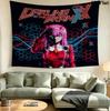 Franxx Wall Tapestry Aesthetic Wall Hanging Printed Fabric Blanket Decorative Tapestries For Bedroom Living Room Home Decor