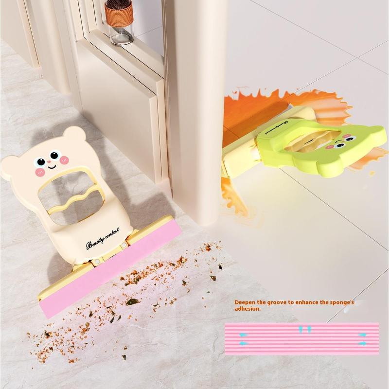 Cartoon Mini Mop Table Top Instead Of Cloth Water Absorption Can Be Suspended Hand Washing Lazy Rag Portable Cleaning Tablecloth