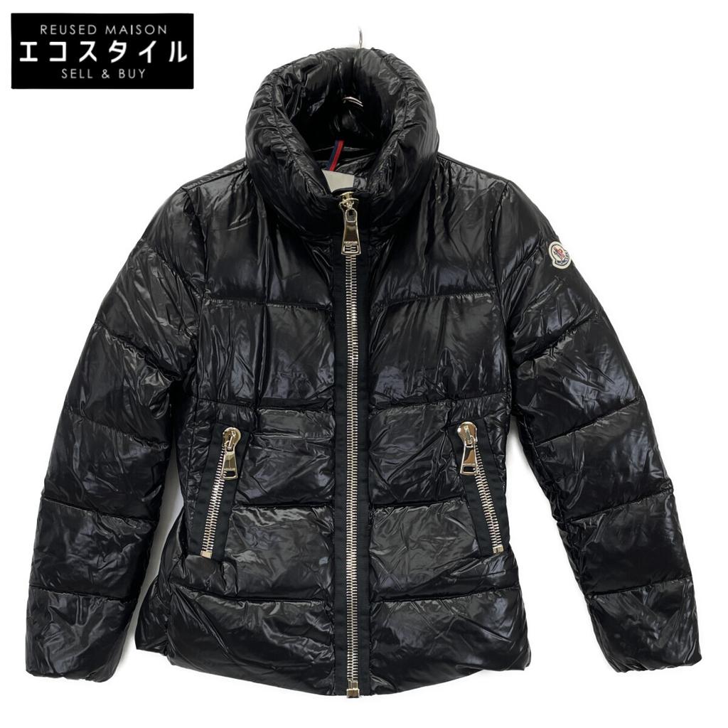MONCLER Black JOUX Nylon Down Jacket Jacket 2 blackUsed