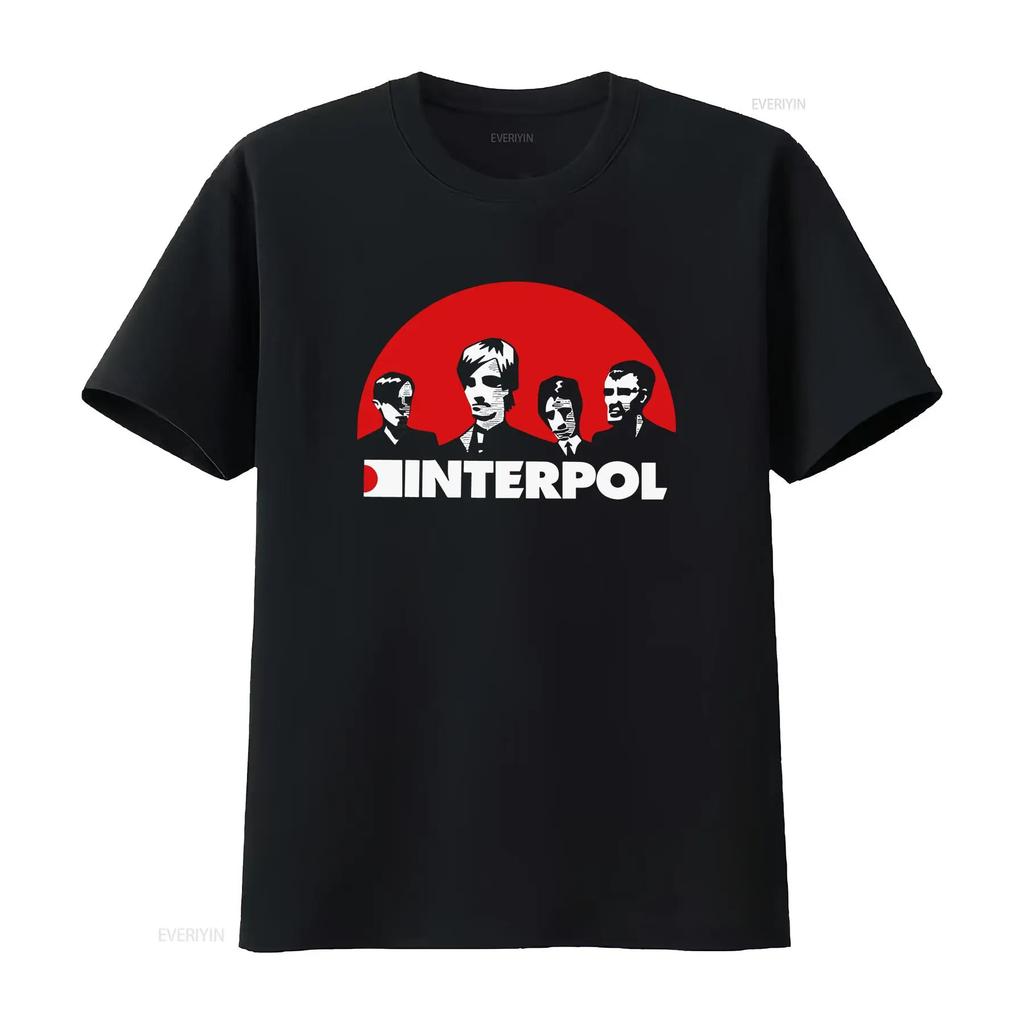 Interpol Band For Fans Style Men's Womens Top T Shirt Clothing Size S 5XL Best Anniversary Vintage Washed Stretched Graphic