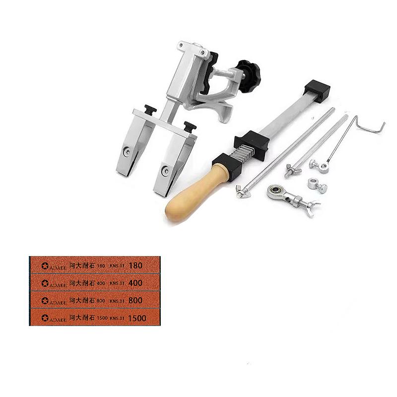 XK 2024 Fixed Knife Sharpener Kitchen Sharpening Stone Sharpeners Angle Professional Grinding System Diamond Whetstone Woodwork