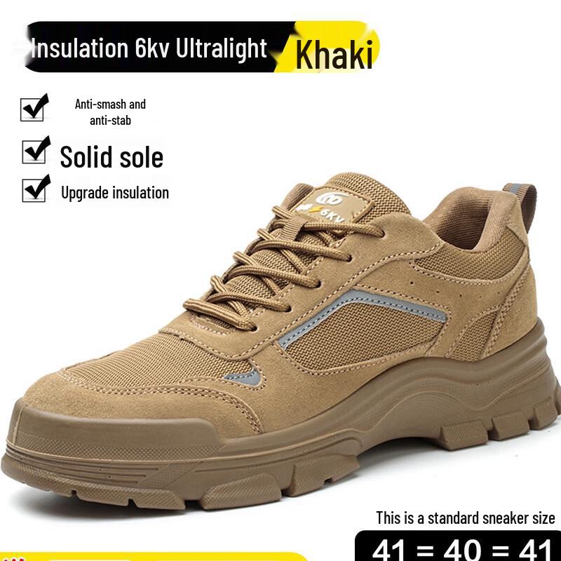 Men s Ultra-Light Insulated Safety Work Shoes 38