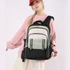 Fashion Contrasting Color Junior High School Girl Schoolbags Widened Reinforced Shoulder Strap Teenager Backpack Lightweight Large Capacity Book Bag