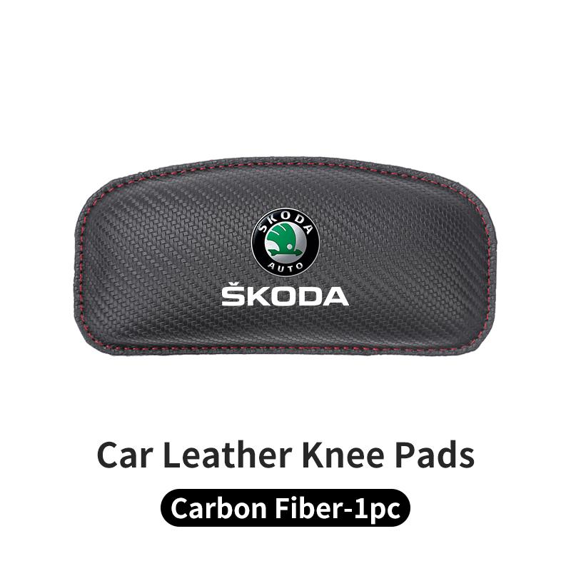 Car Knee Pad Elbow Pillow Leg Cushion Hand Support Mat Accessories For Skoda Octavia Rapid Kodiaq Superb Derivative Karoq Fabia BS2
