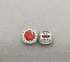 5pc small crystal buttons for sewing Cubic zirconia button for clothing DIY Decorative CZ buttons jewelry for shirts