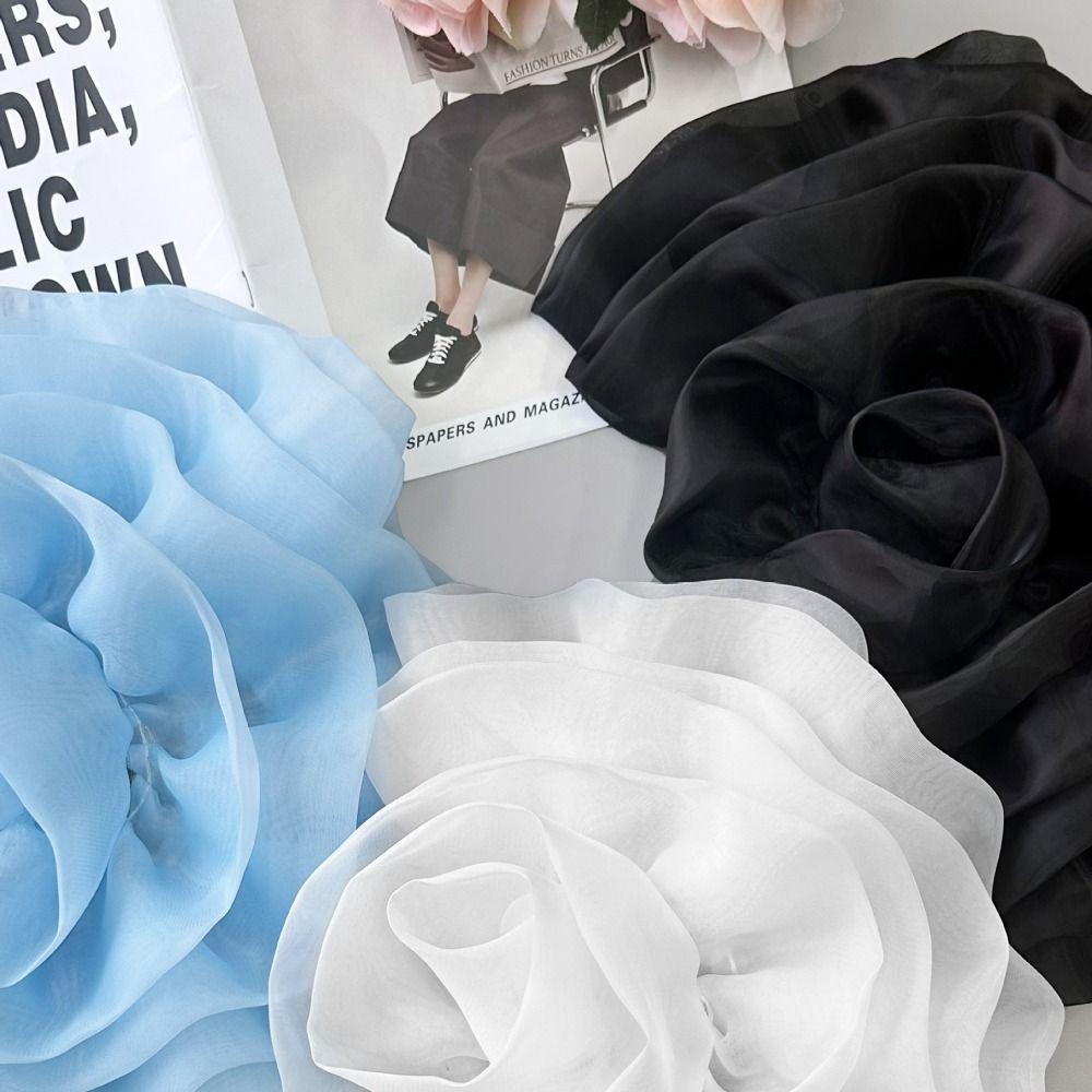 Handmade Flower Patch Clothing Dress Neck Decoration Chest Flower Fashion 3D Flower Corsage