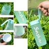 Leakproof Water Bottle Plastic Party Cup Drinking Sports Water Bottle Couple Mug for Fitness, Gym, Outdoor, Travel