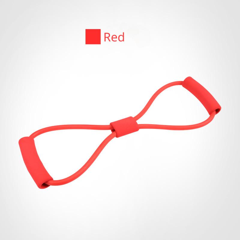 Resistance Band Arms Chest Expander Pulling Rope 8 Word Elastic Exercise Muscle Yoga Training Tubing Home Gym Fitness Equipment