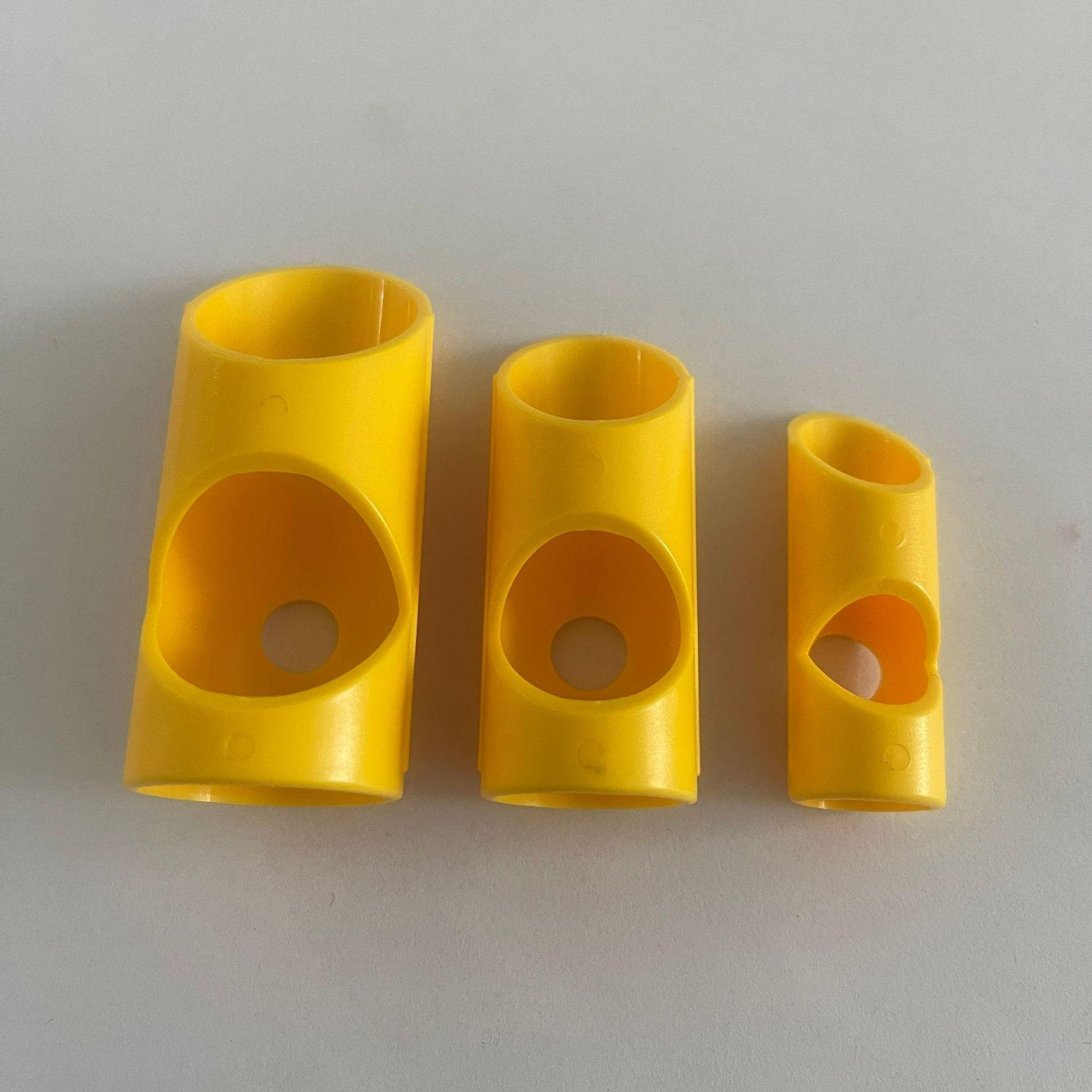 3Pcs V-Shape Miter Saddle Cutter Jig, Easy Use DIY Accessory for Household Pipeline Installation Work