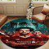 1PC rug liver-pool Fc Crest Round mat Home Decor, Chair rug For livingroom,Bedroom, doormat home decor Birthday Gift Christmas Gifts
