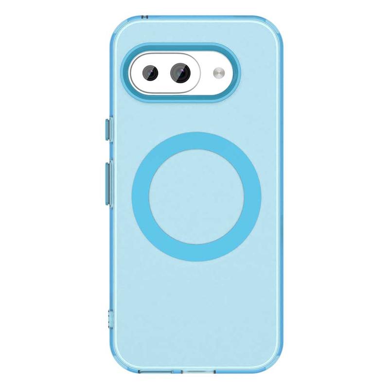 Transparent Case For Google Pixel 9A Case Pixel 8 9 10 Pro XL Magnetic Adsorption Wireless Charge Cover For Google Pixel 9A Case