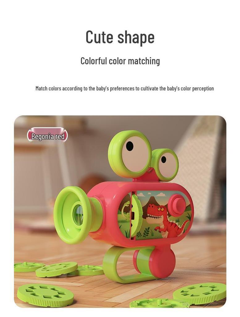 Kids' Educational Mini Projector Flashlight Toy