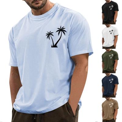 Men's  T-shirt T-shirts Graphic Text Pool3D Printing Street Casual Short Sleeve Printed Clothing Basic