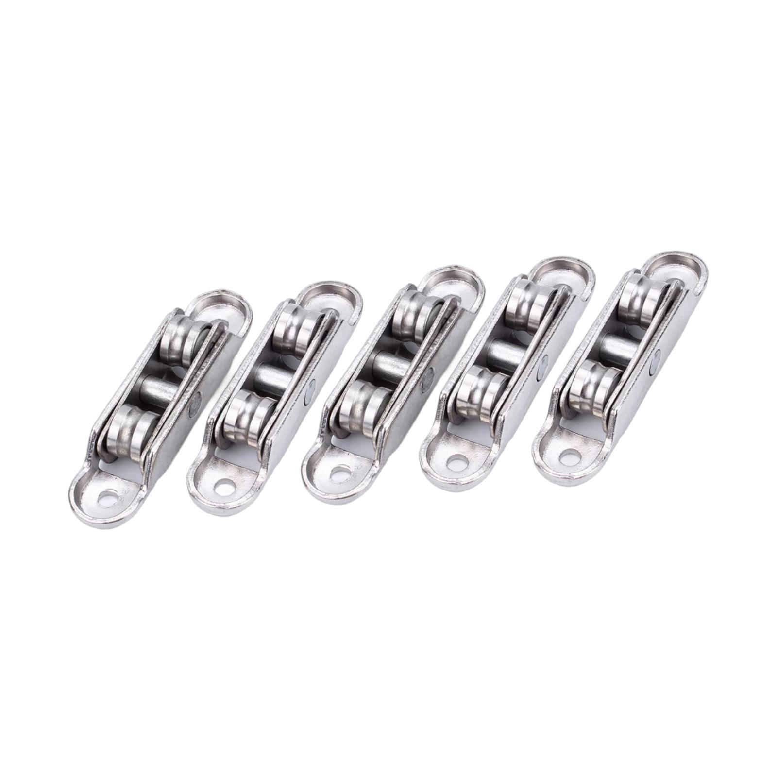 

Sliding Door Roller Metal Double Wheel Pulley Replacement Hardware for Indoor Kitchen Window