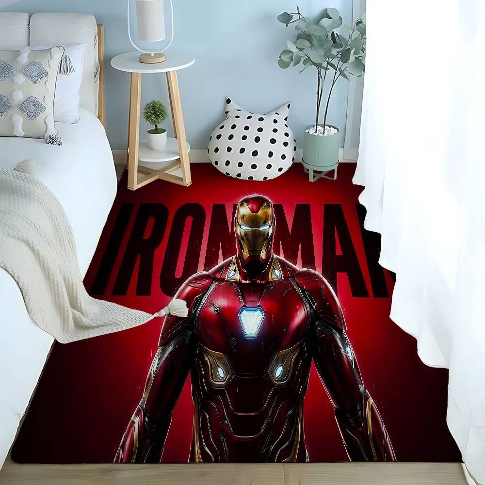 Classic-I-iron ManS Cool Carpet Bathroom Anti-slip Mat Door Mat Home Decoration Mat Entrance Door Mat Scratch-resistant Door Mat