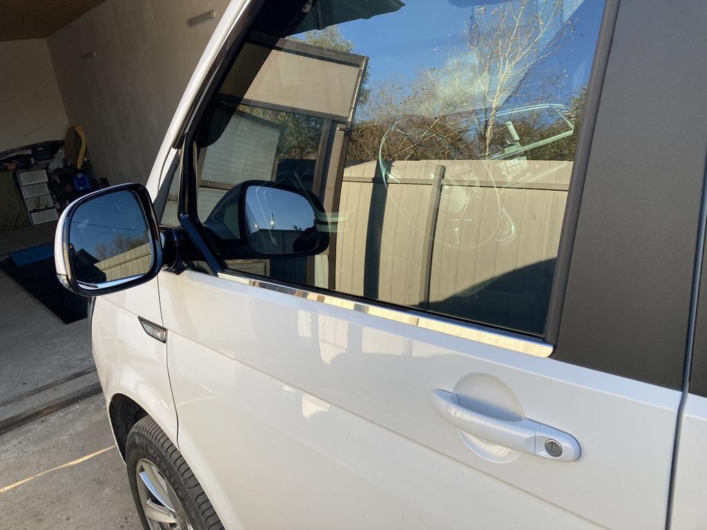 

Окантовка стекол (2 шт, нерж) для Volkswagen T6