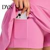 Gonna Versatile Donna Skort Yoga Stile A-line Sportivo con Fodera Colore Unico Tessuto Confortevole Sexy