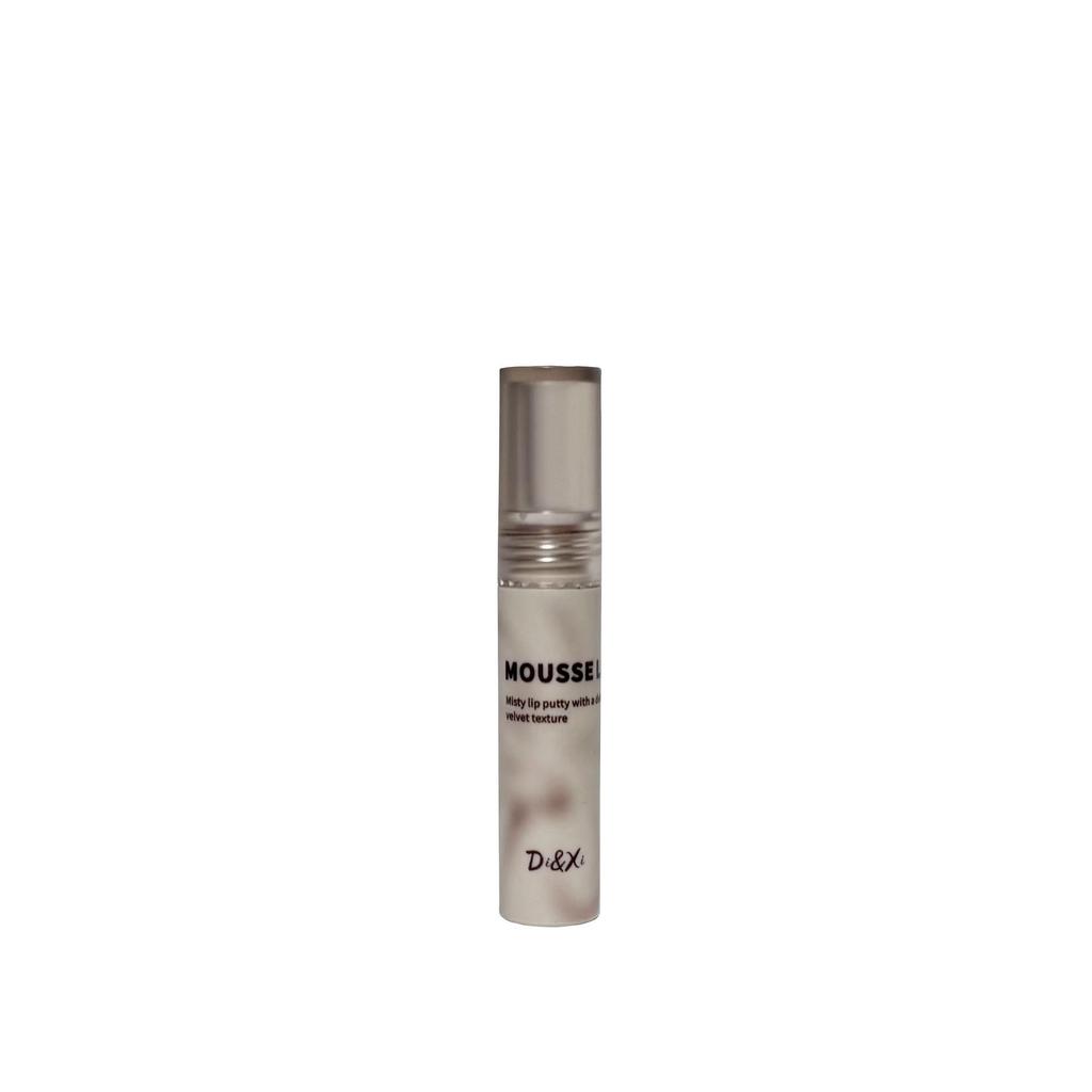 DI&XI Soft Mist Mousse Lip Mud: Matte, Long-lasting, High Pigment Lipstick for Women