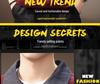 Men's Retro Heavyweight Denim Polo Hoodie with Color Block Patchwork and Plus Velvet for Autumn