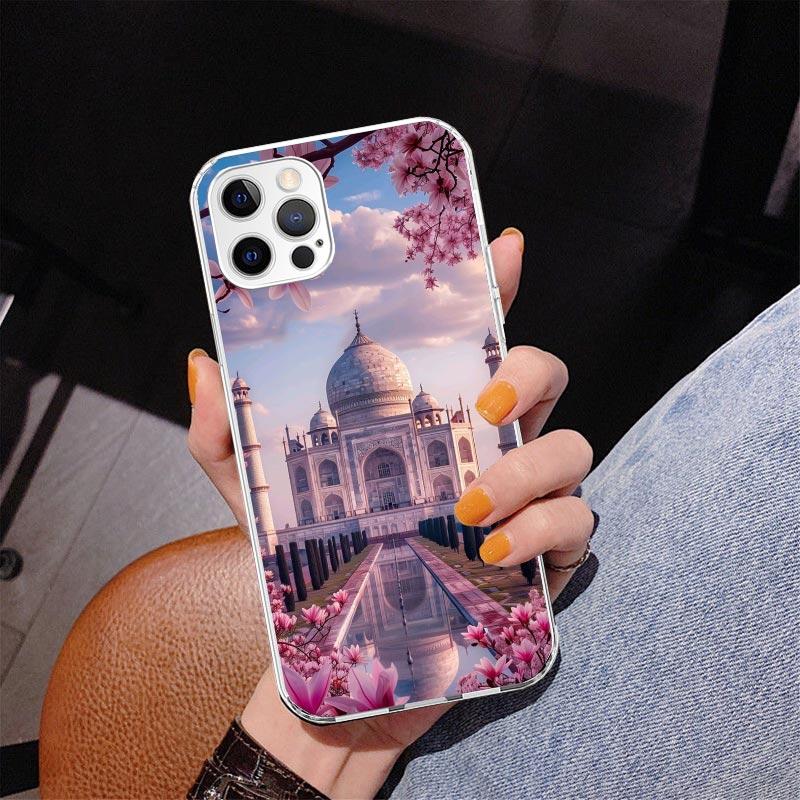 Islam Muslim Mosque Phnoe Case for Iphone 17 Air 16 16E 11 12 13 Mini 14 Plus 15 Pro Max 7 8 + SE 2020 Phone Cover Coque