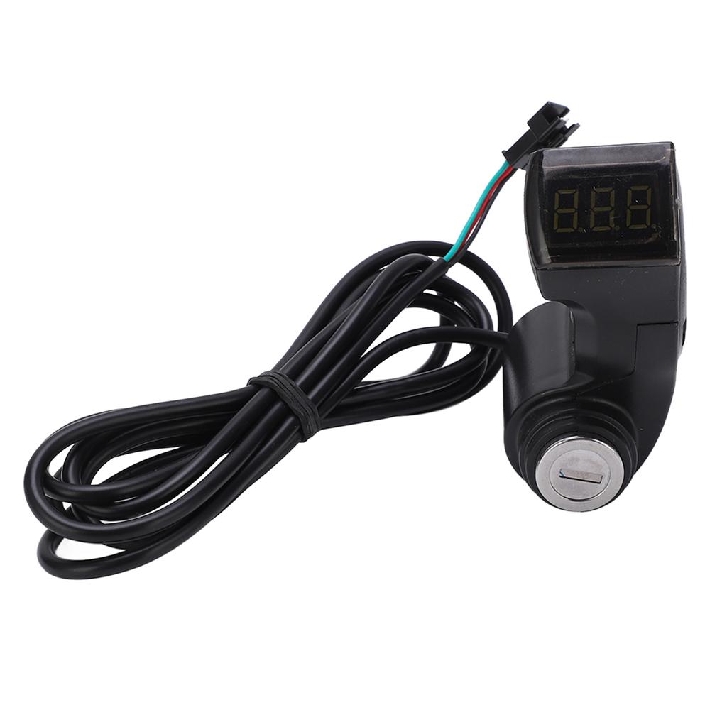 Electric Scooter Power Off Switch Assembly Digital Voltage Display Switch Scooter Accessories
