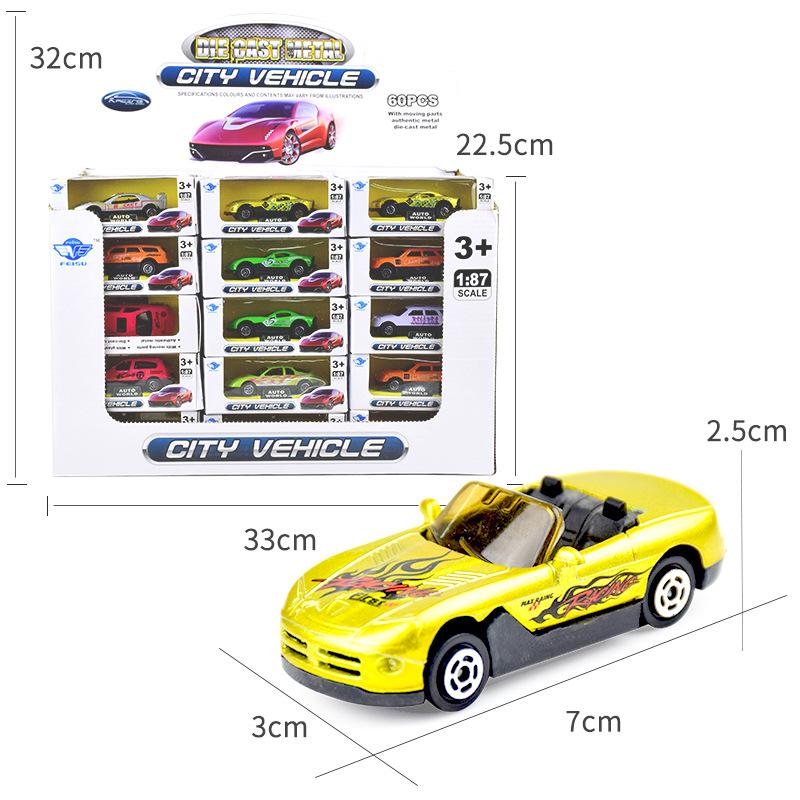 

Children s Toy Car Set Alloy Mini Glide Model Simulation Small Car Racing