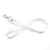 Sicherheits-Umhängeband für Kartenetui, Ausweishalter, Namensschildhalter, Damen/Herren, Anti-Verlust-Verschluss, Seil, Schlüsselanhänger, Metallring