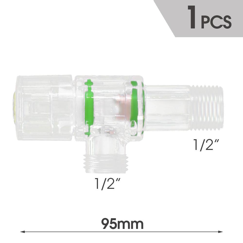

1 Way 2 Ways Garden Balcony Water Tap 1/2 Brass Thread Wall Mounted Faucet Plastic Hose Quick Connector for Washing Machine