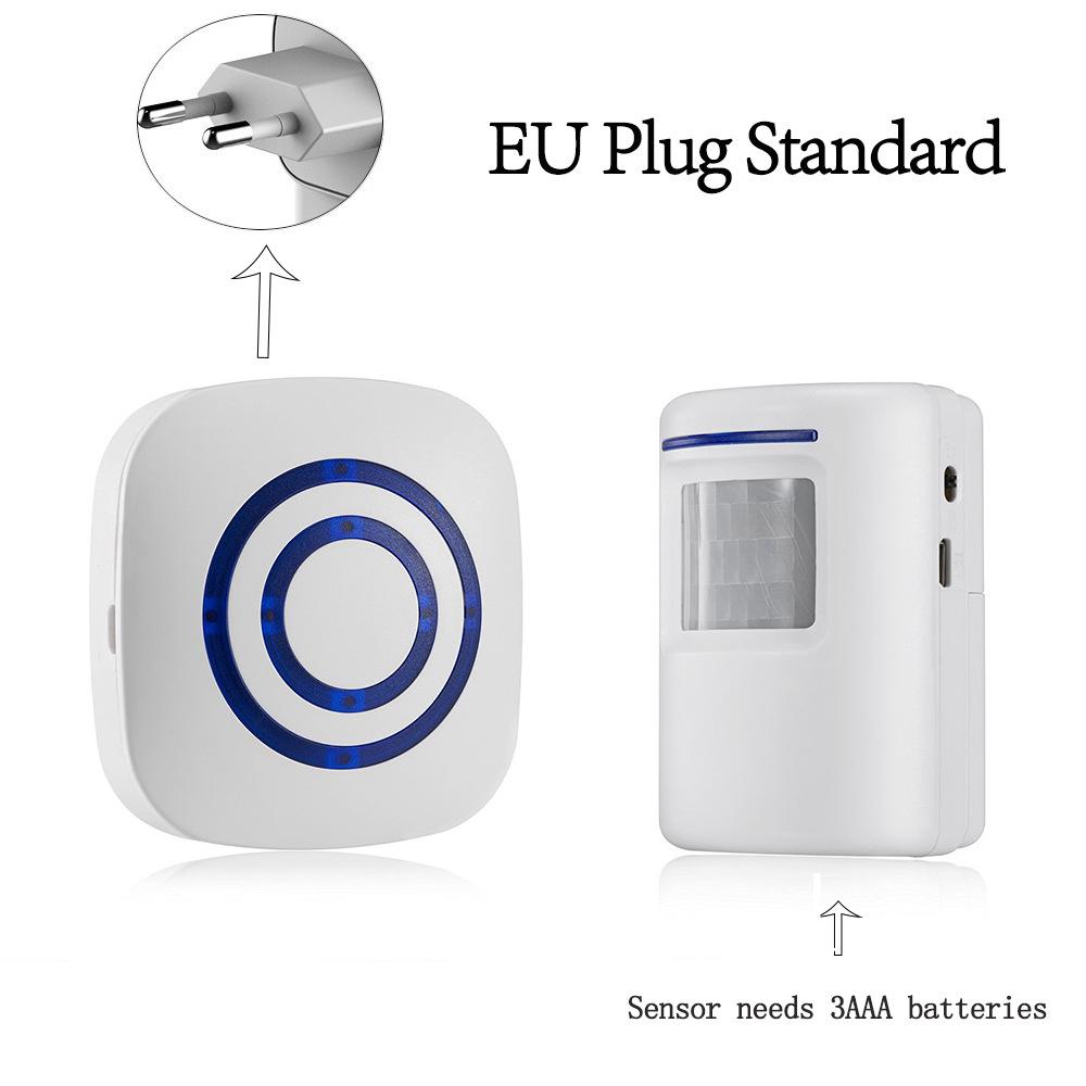Smart Infrared Motion-Sensing Doorbell Alarm