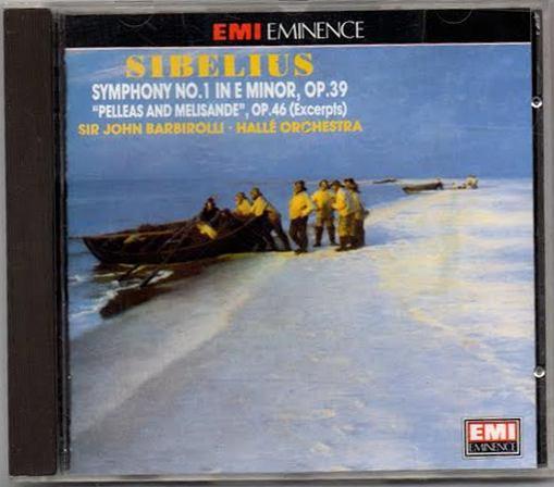 

CD SIBELIUS - Symphony 1 CDEMX2130 EMI Eminence UK Classical Used