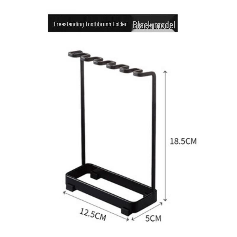 

miflame Punch-Free Standing Toothbrush Holder Set