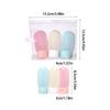 3 Teile/satz 30Ml Nachfüllbare Flaschen Weiche Squeeze Tube Lotion Behälter Leere Flasche Tragbare Reise Shampoo Werkzeug