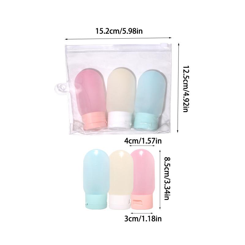 3 Teile/satz 30Ml Nachfüllbare Flaschen Weiche Squeeze Tube Lotion Behälter Leere Flasche Tragbare Reise Shampoo Werkzeug