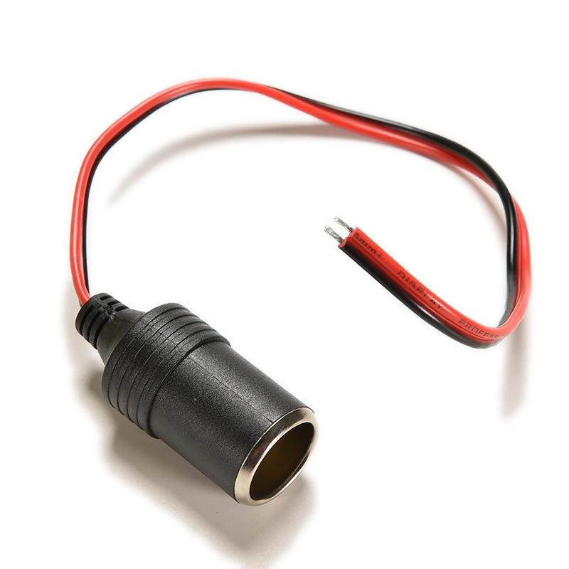 12В Женский Автомобильный Разъем-Адаптер для Прикуривателя Штекер Кабель