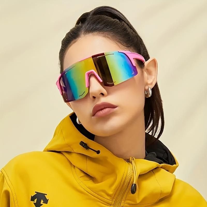 2pcs Outdoor Sports Glasses Cycling Glasses Sun Protection Sunglasses Windproof Fishing Sunglasses