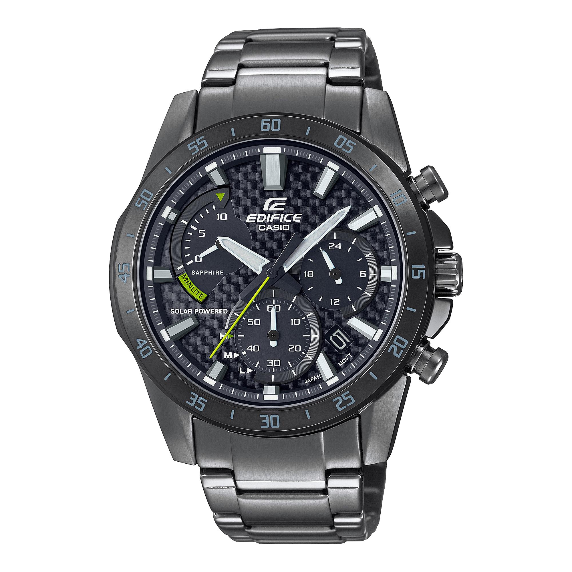 Casio Edifice Men s Analog Quartz Watch EFS-S580DC-1AV чёрный