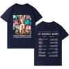 Singer Alejandro Sanz Fashion Graphic Cotton Gothic Short Sleeve Top 2026 Men Women Casual Clothing High Street Hot Sale