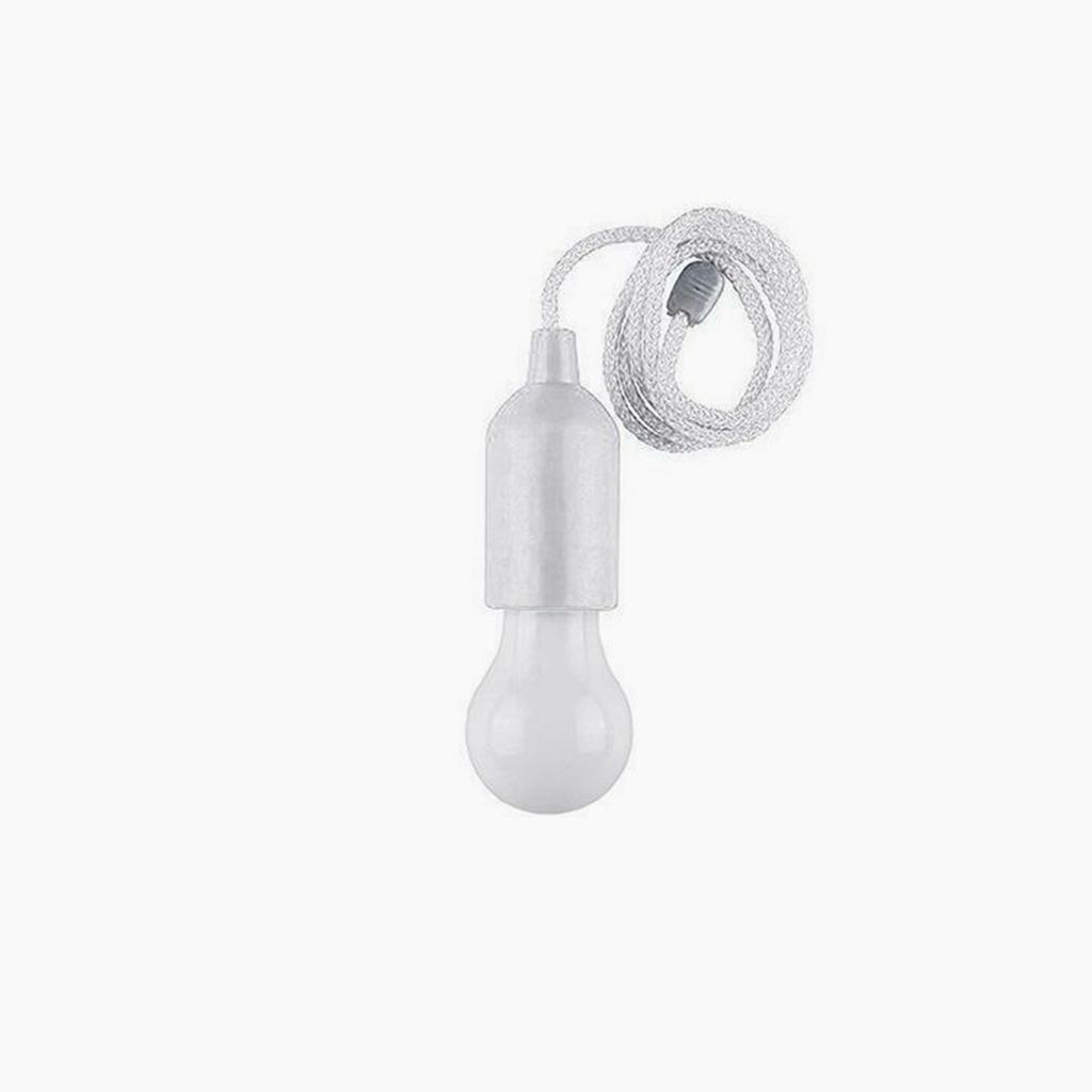 Portable Led Light Bulb Retro Hanging Colorful Pull Cord Bulbs Night Light For Home Garage Patio Tent