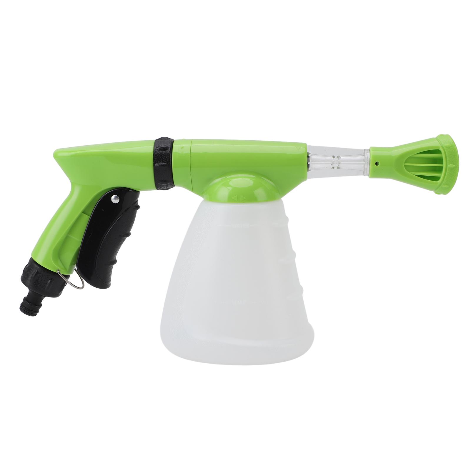 Пенная пушка Многофункциональный профессиональный распылитель Инструмент Пенная пушка высокого давления для мойки воды Flo Green