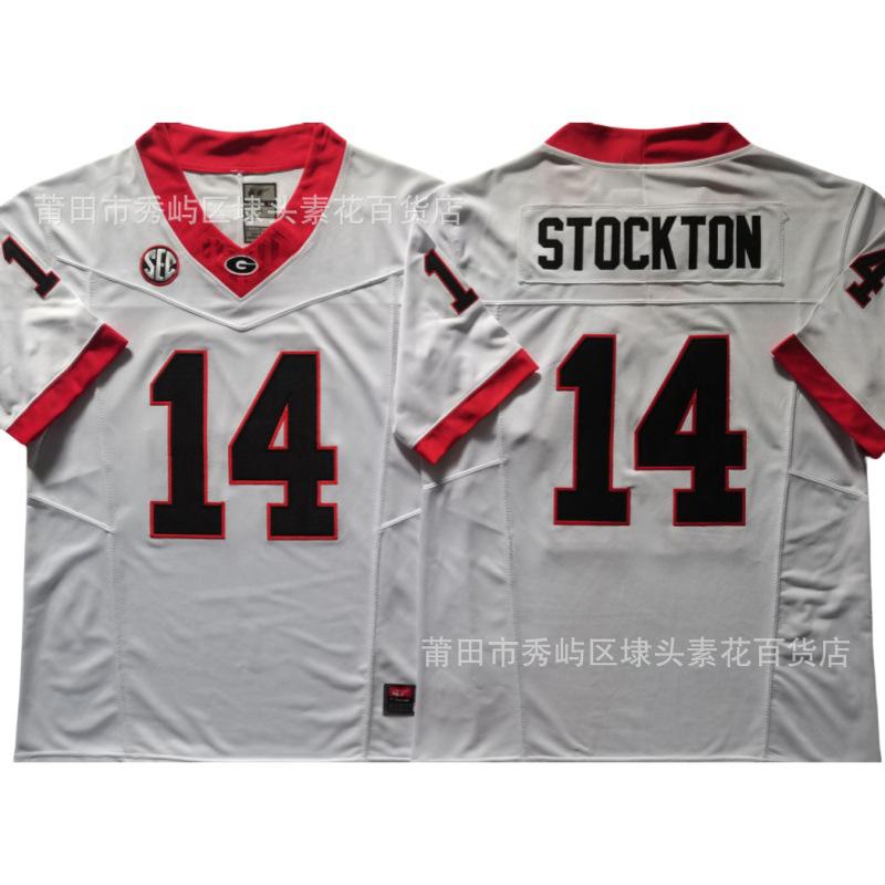 NCAA College Football Jersey Bulldogs Georgia Bulldogs Embroidery Spot Custom