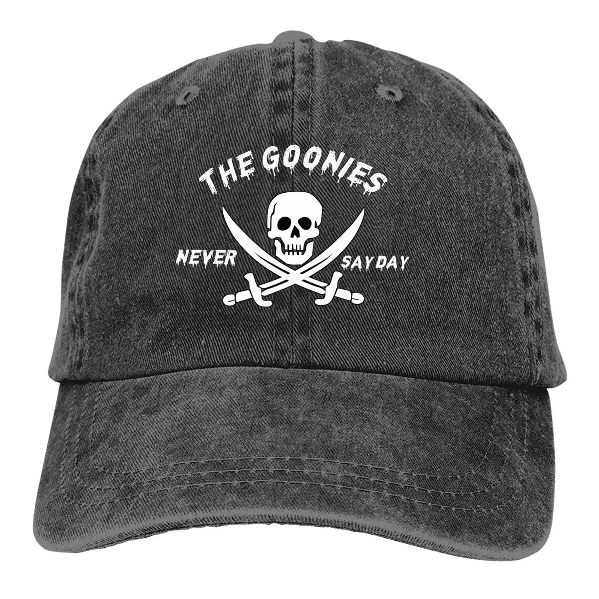 

Copy of The Goonies Never Say Die Baseball Cap Men Hats Women Visor Protection Snapback The Goonies Movie Caps Adjustable& 8Y